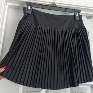 Black Athletic Ruffled Skort Size S